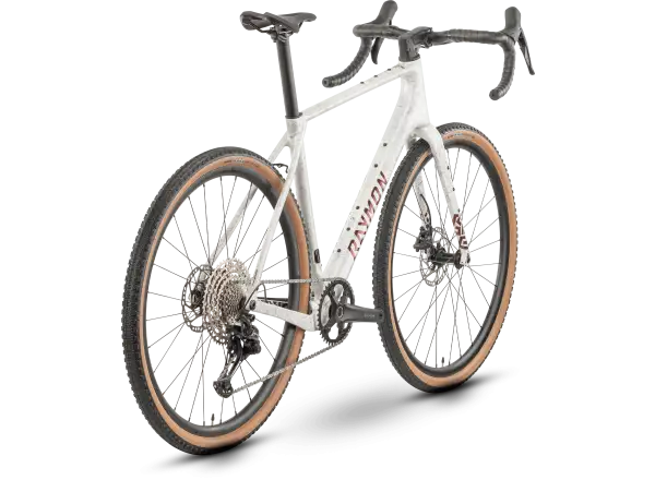 Raymon Soreno Comp 700 GRX gravel bicykel Marble White