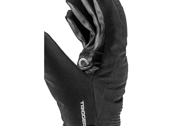 Leki Voltec TR zjazdové rukavice Black