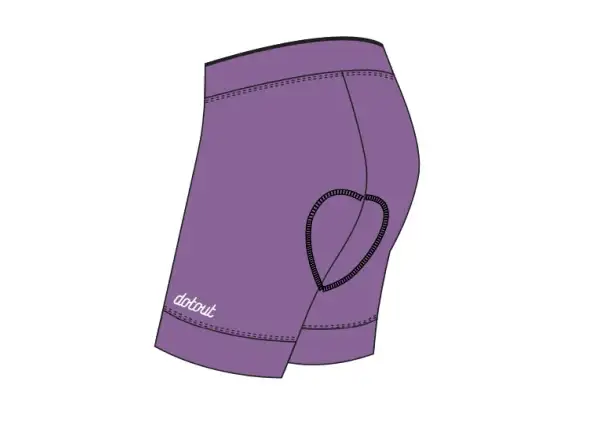 Dámske šortky Dotout Beam s vložkou Violet