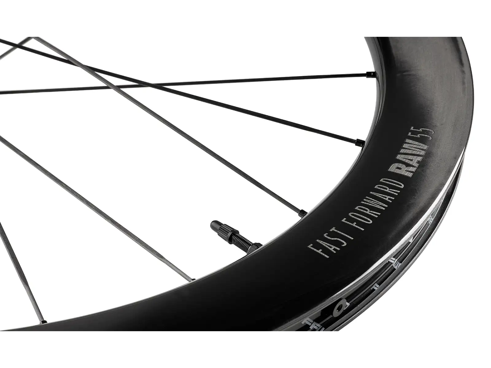 FFWD RAW CS 55 cestné výpletové kolesá Gloss Black