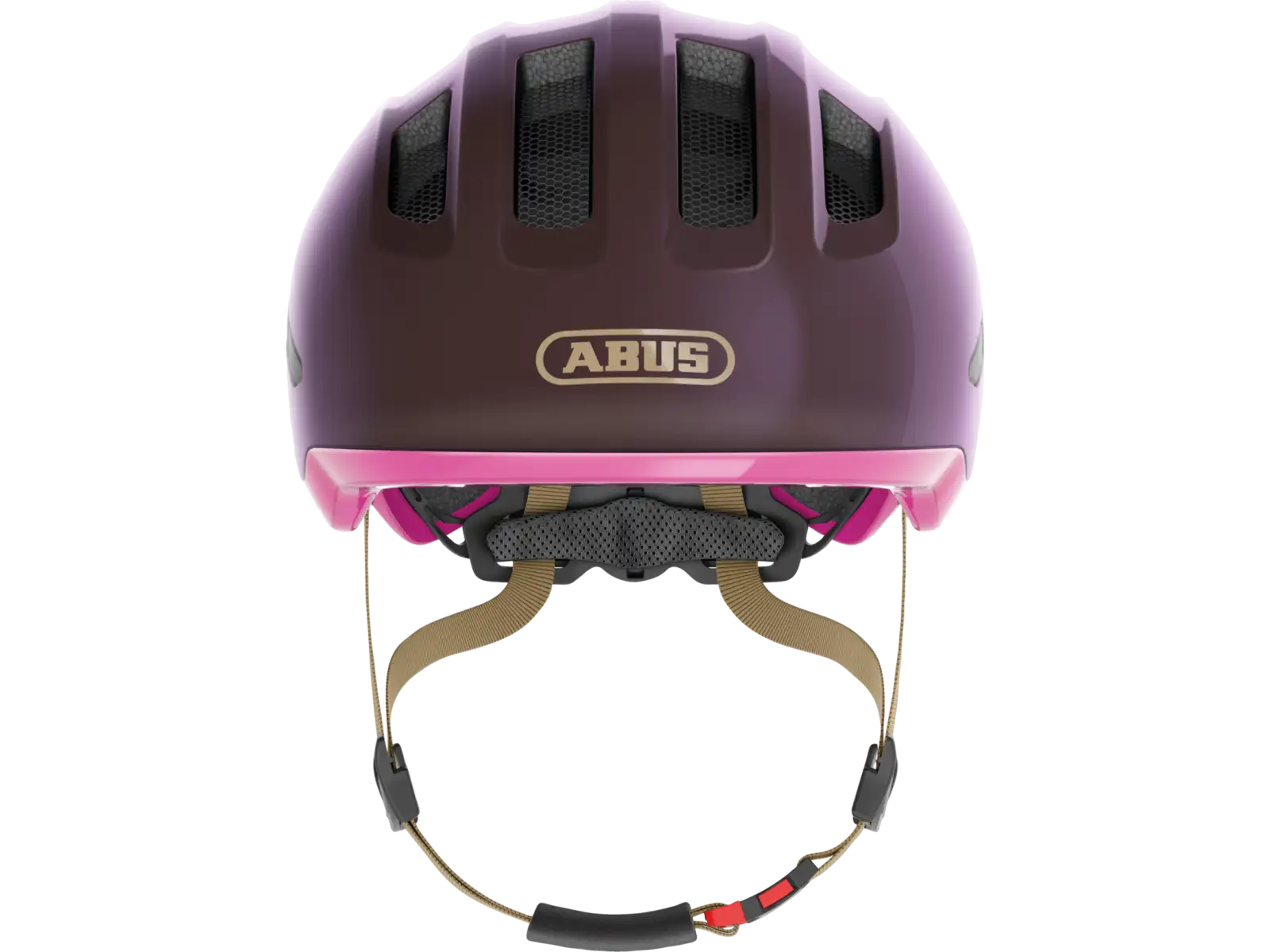 Abus Smiley 3.0 ACE LED detská prilba Royal Purple