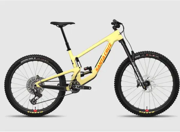 Santa Cruz Nomad 6 CC MX X0 AXS RSV celoodpružený bicykel Marigold yellow
