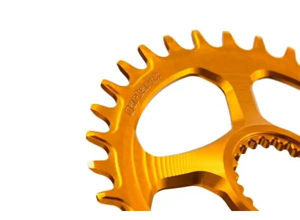 Garbaruk Oval MTB prevodník Shimano Orange 36z