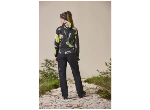 Maloja FjelletM. Printed dámska bunda Deep Black Fieldflower