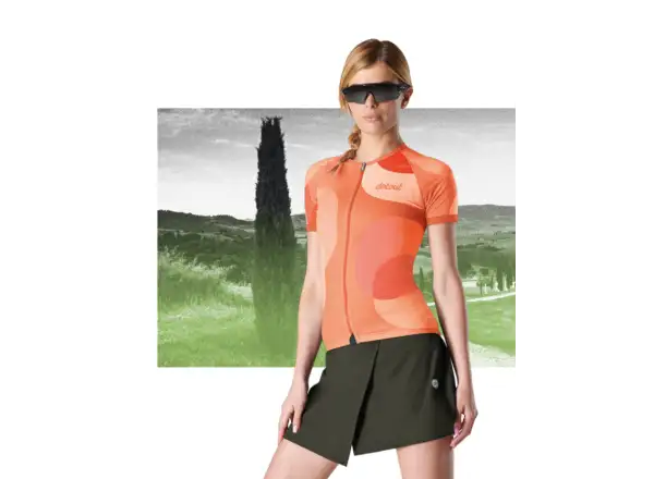 Dotout Camou dámsky dres krátky rukáv Light Orange