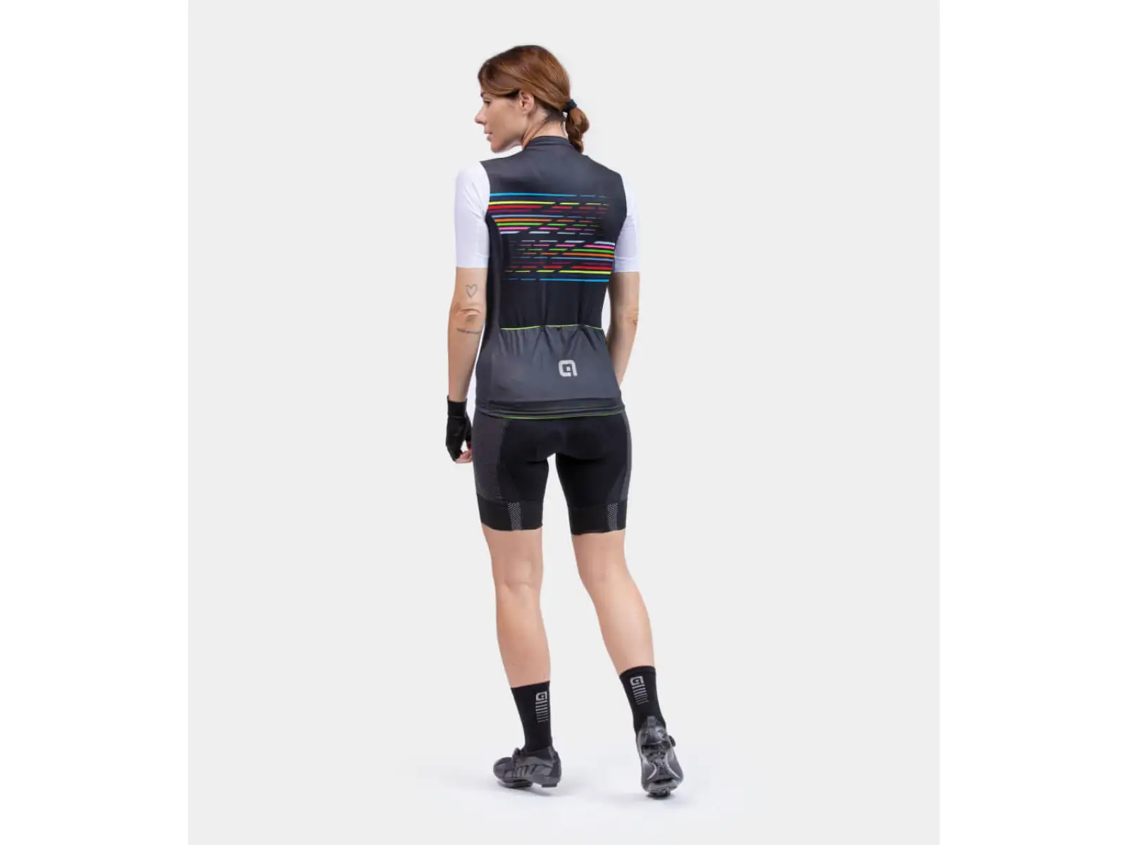 Alé PR-S Logo dámsky dres krátky rukáv Black
