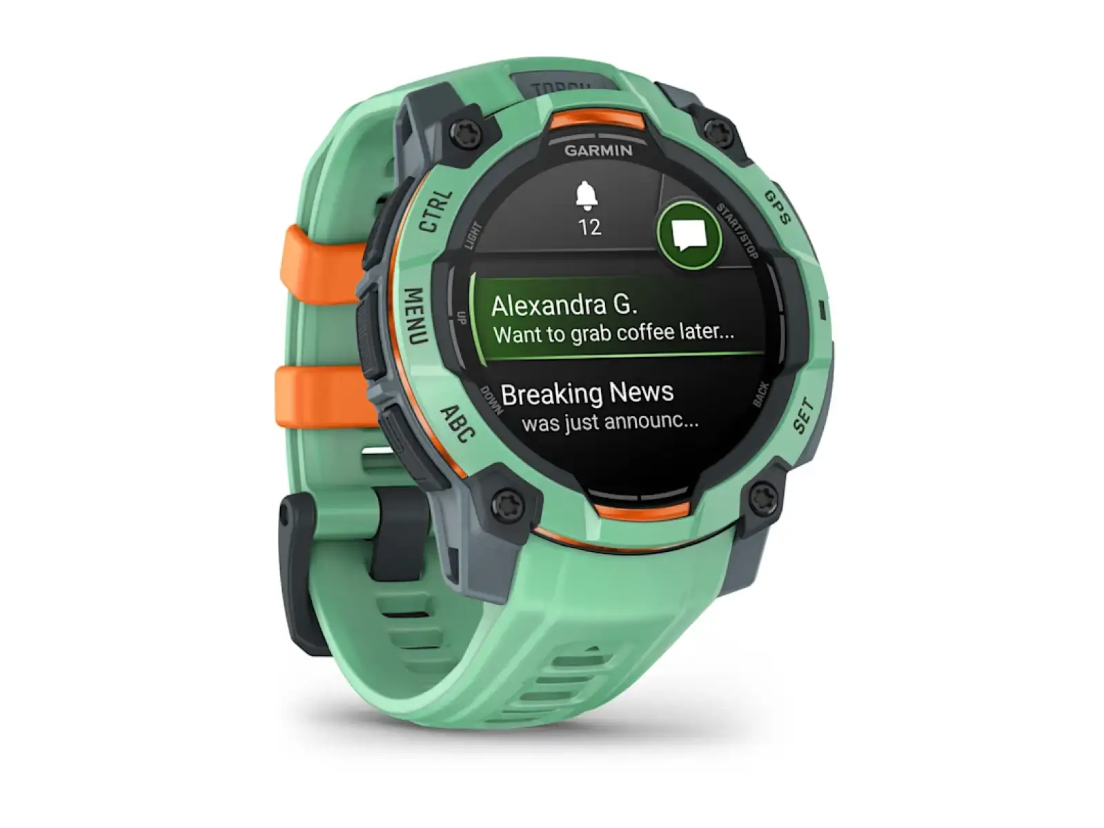Garmin Instinct 3 Amoled 45 mm inteligentné hodinky Neotropic/Neotropic remienok