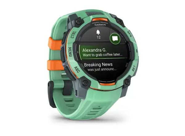 Garmin Instinct 3 Amoled 45 mm inteligentné hodinky Neotropic/Neotropic remienok