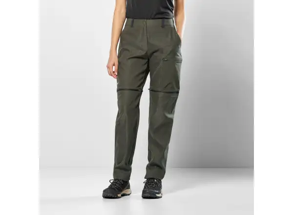 Salewa Puez Hemp/DST 2/1 dámske nohavice Dark Olive