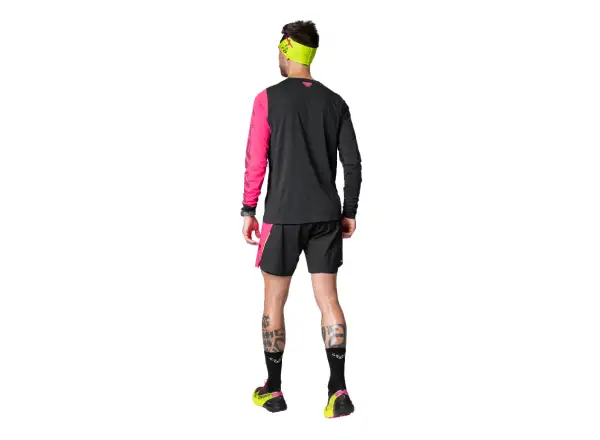Dynafit DNA Ultra 2v1 pánske bežecké kraťasy Pink Glo