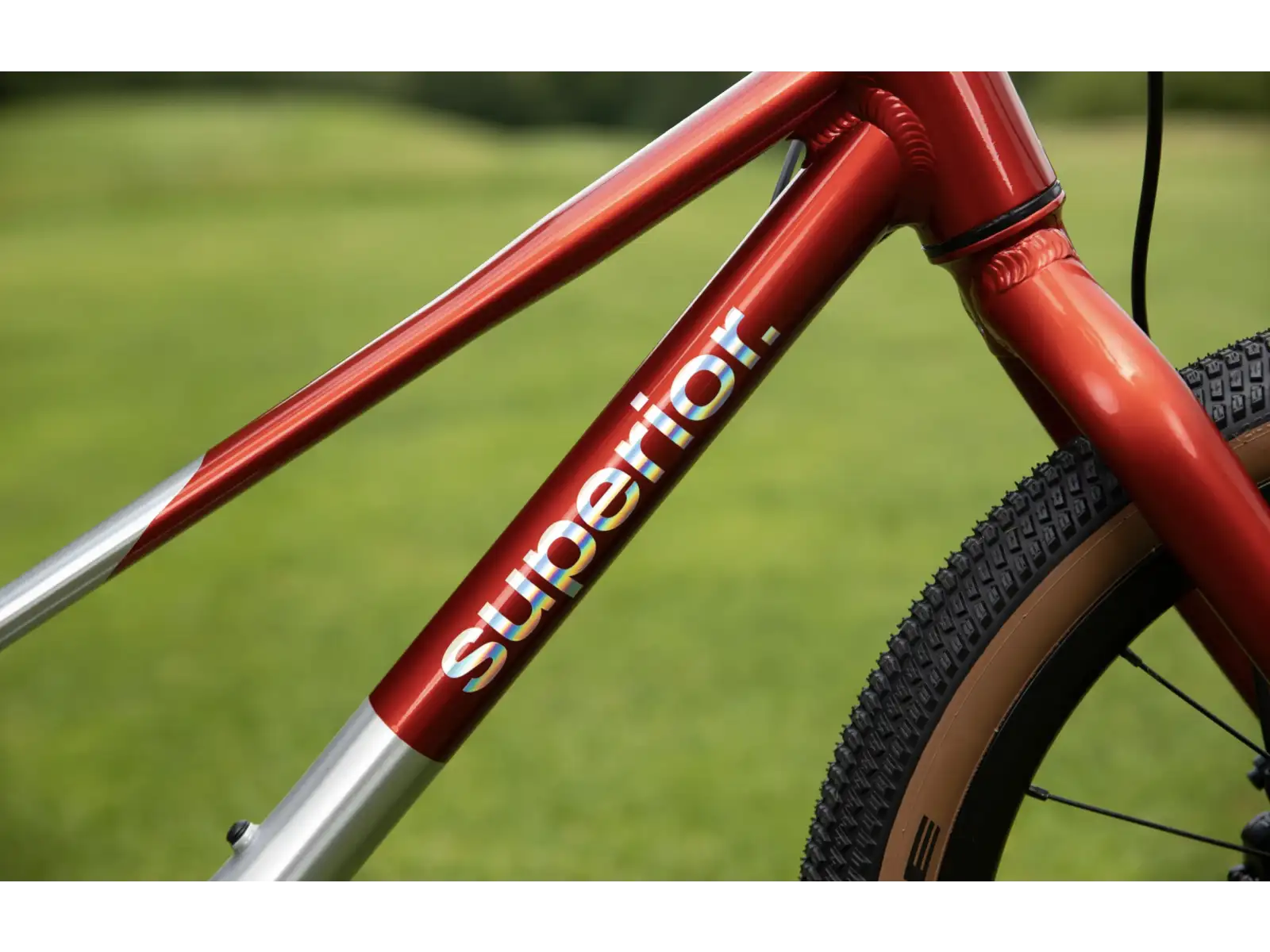 Superior TEAM 20 detský bicykel Gloss Brushed Alu / Red
