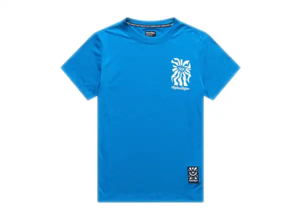 Troy Lee Designs Lilium Ride dámske tričko krátky rukáv One Eye Aero Blue