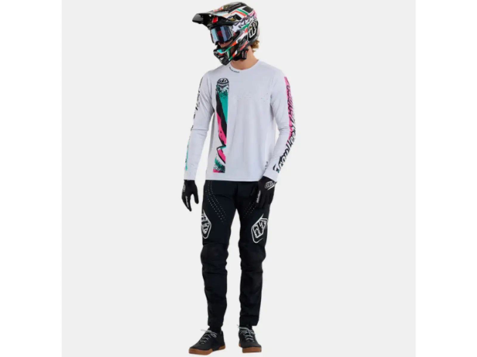 Troy Lee Designs Sprint pánske nohavice Mono Black