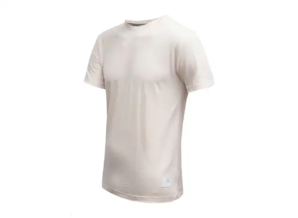 Sensor Merino Lite pánske tričko krátky rukáv Mottled Beige