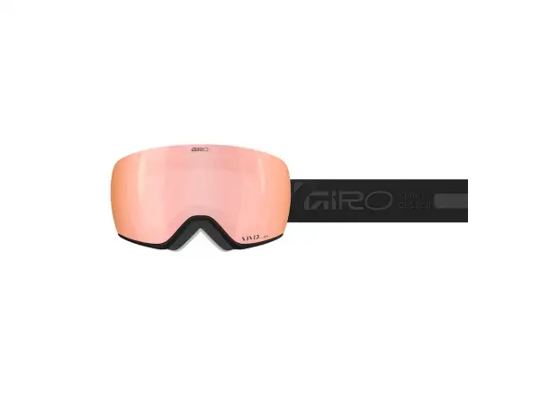 Giro Article II W lyžiarske okuliare Black Rails/Vivid Rose Gold/Vivid Infrared (2sklá)