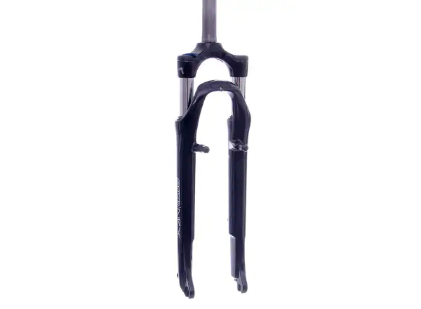 SR Suntour NEX-HLO trekingová odpružená vidlica 28,6/180 mm Pivot závit, čierna