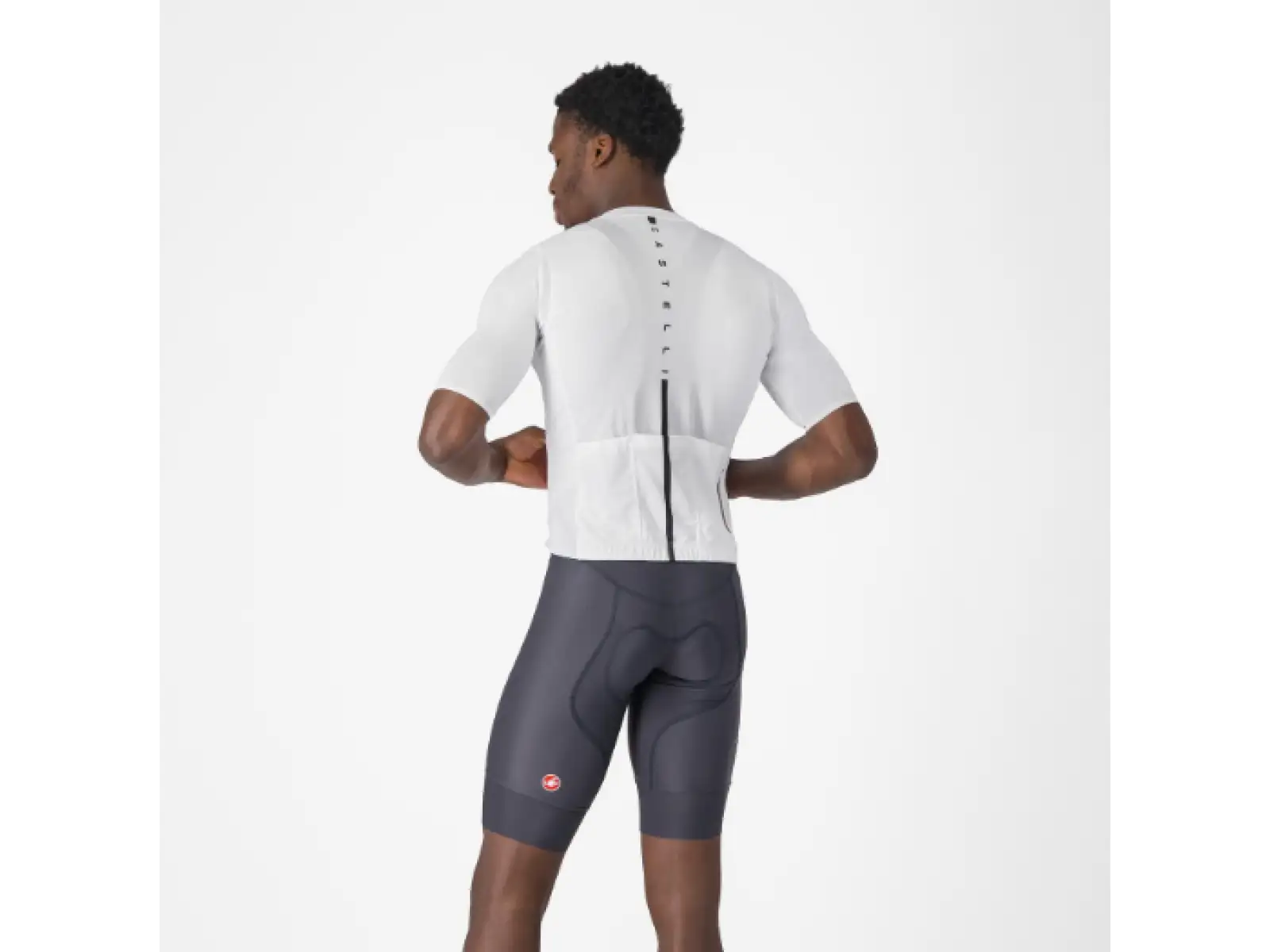 Castelli Competizione 2 pánske nohavice s trakmi Dark Gray