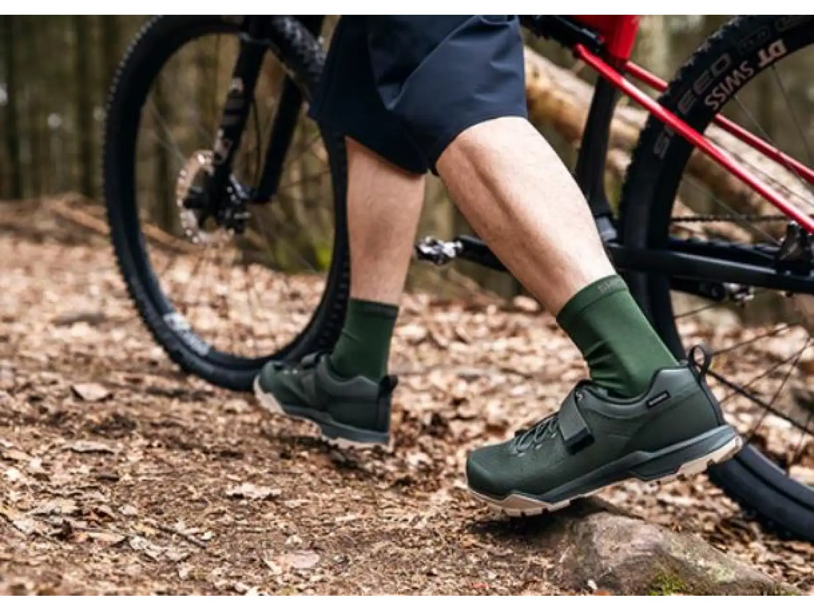 Shimano SH-EX500 pánske tretry zelená