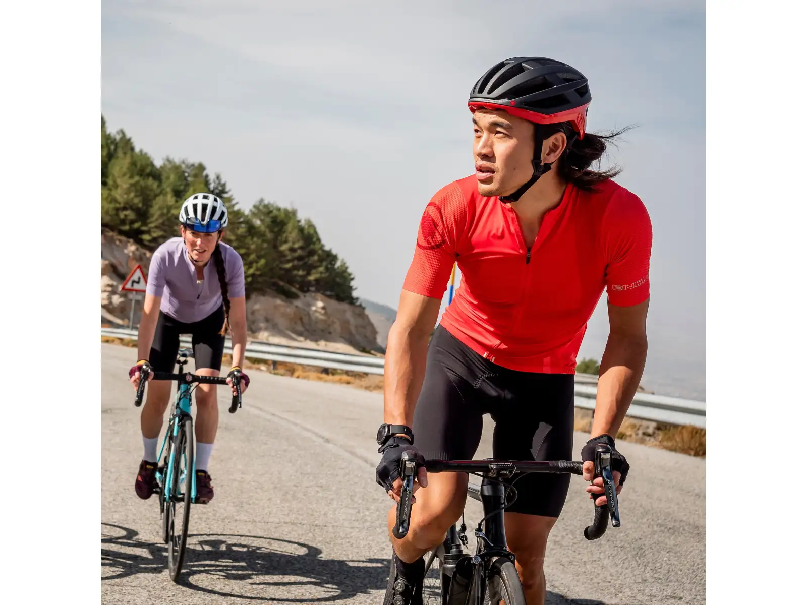Endura Pro SL Race pánsky dres krátky rukáv Pomegranate