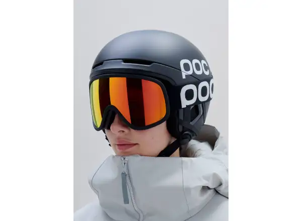 POC Tarsal lyžiarske okuliare Uranium Black/Partly Sunny Orange