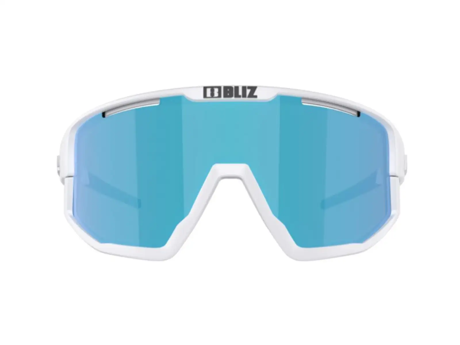 Bliz Fusion Small Glasses White/Brown Blue