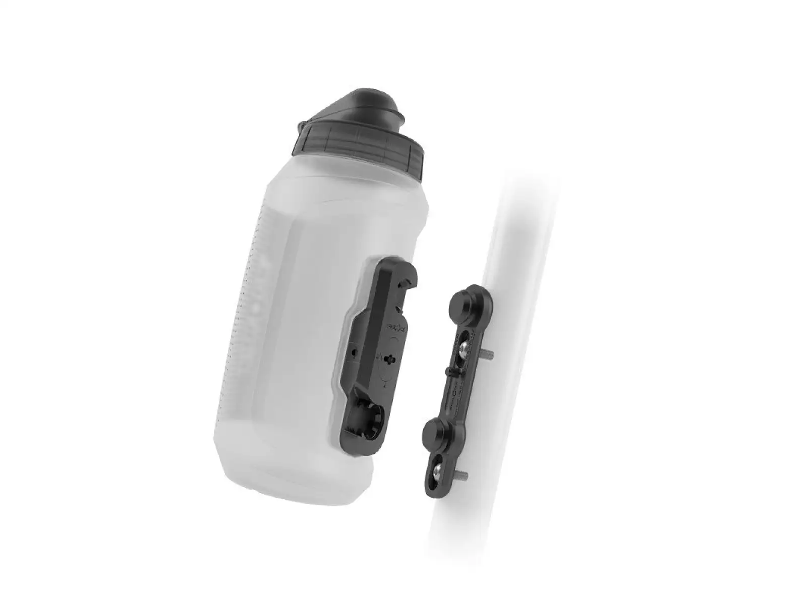 Fidlock Twist Set Priehľadná fľaša 750 ml + rámová základňa