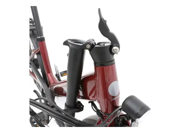 Apache Tanka 24 RX skladací elektrobicykel 363 Wh S/M bordová