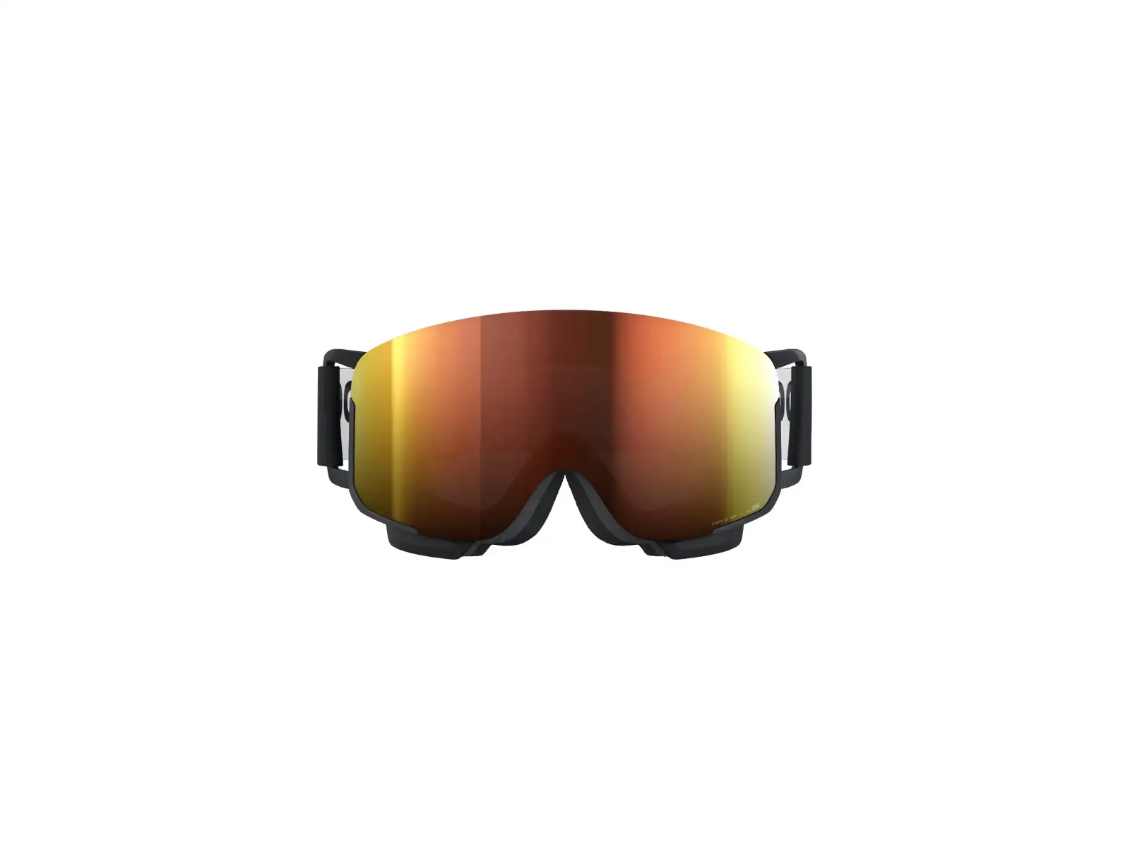 POC Nexal Mid lyžiarske okuliare Uranium Black/Partly Sunny Orange
