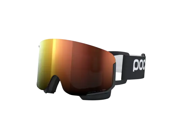 POC Nexal lyžiarske okuliare Uranium Black/Partly Sunny Orange