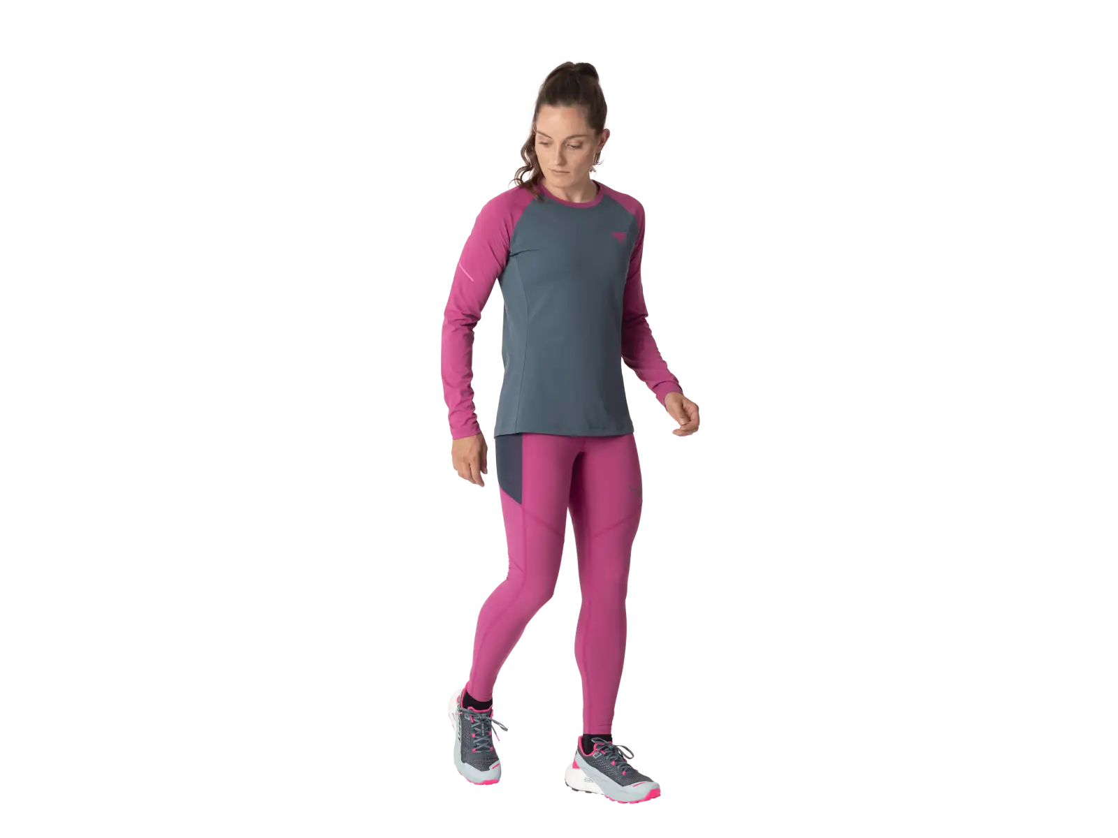 Dynafit Alpine Pro dámske tričko dlhý rukáv Magenta