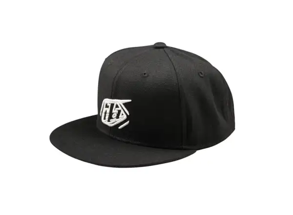 Troy Lee Designs Flat Bill Badge šiltovka Black