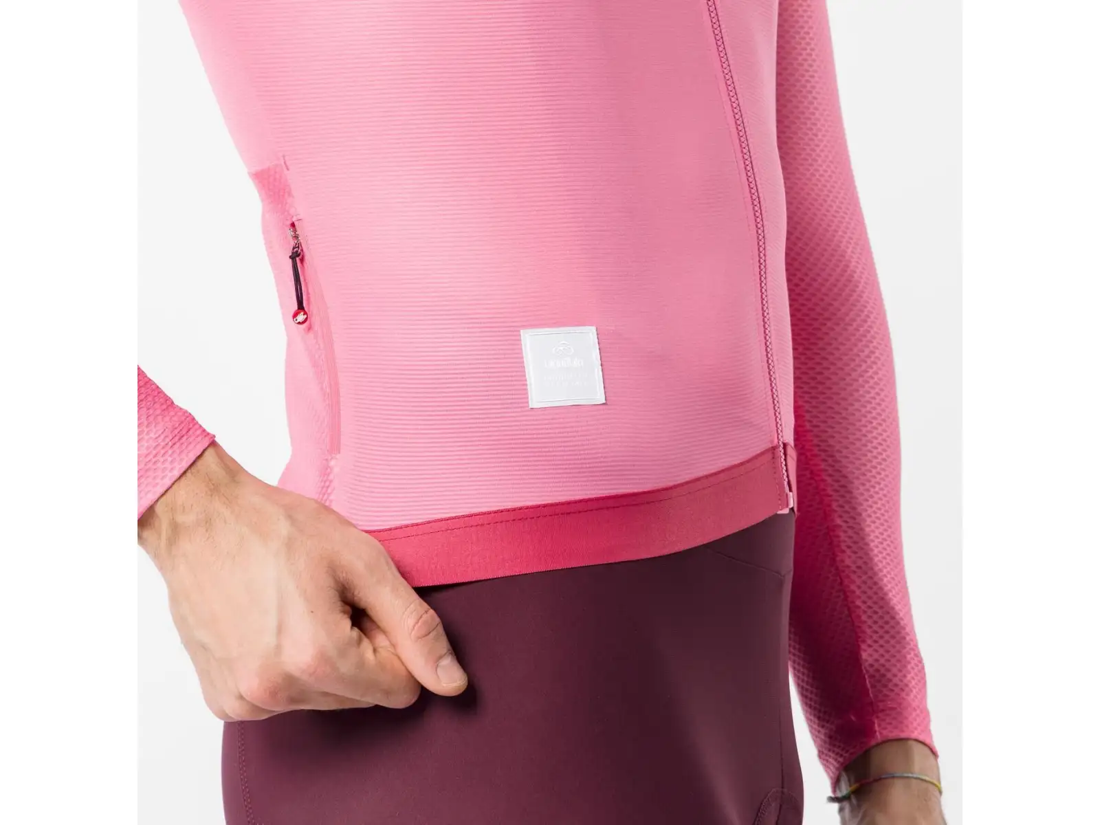Castelli Giro 109 Corretto pánsky dres dlhý rukáv Rosa Giro