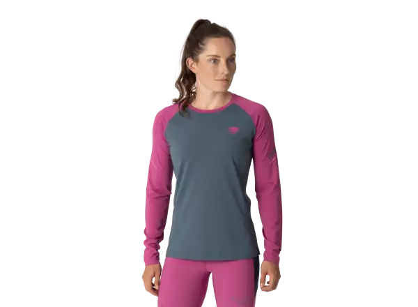 Dynafit Alpine Pro dámske tričko dlhý rukáv Magenta