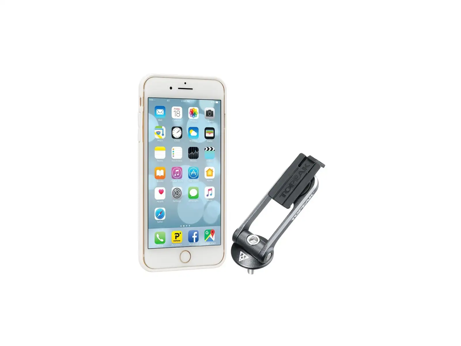 Puzdro Topeak Ridecase pre iPhone 6 Plus, 6s Plus, 7 Plus, 8 Plus biele