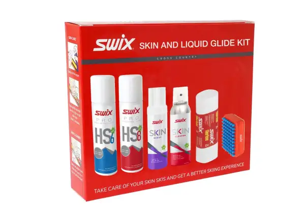 Swix sada voskov Skin&glide (HS06L,HS08L,,N21,N22,T0151,T0166B)