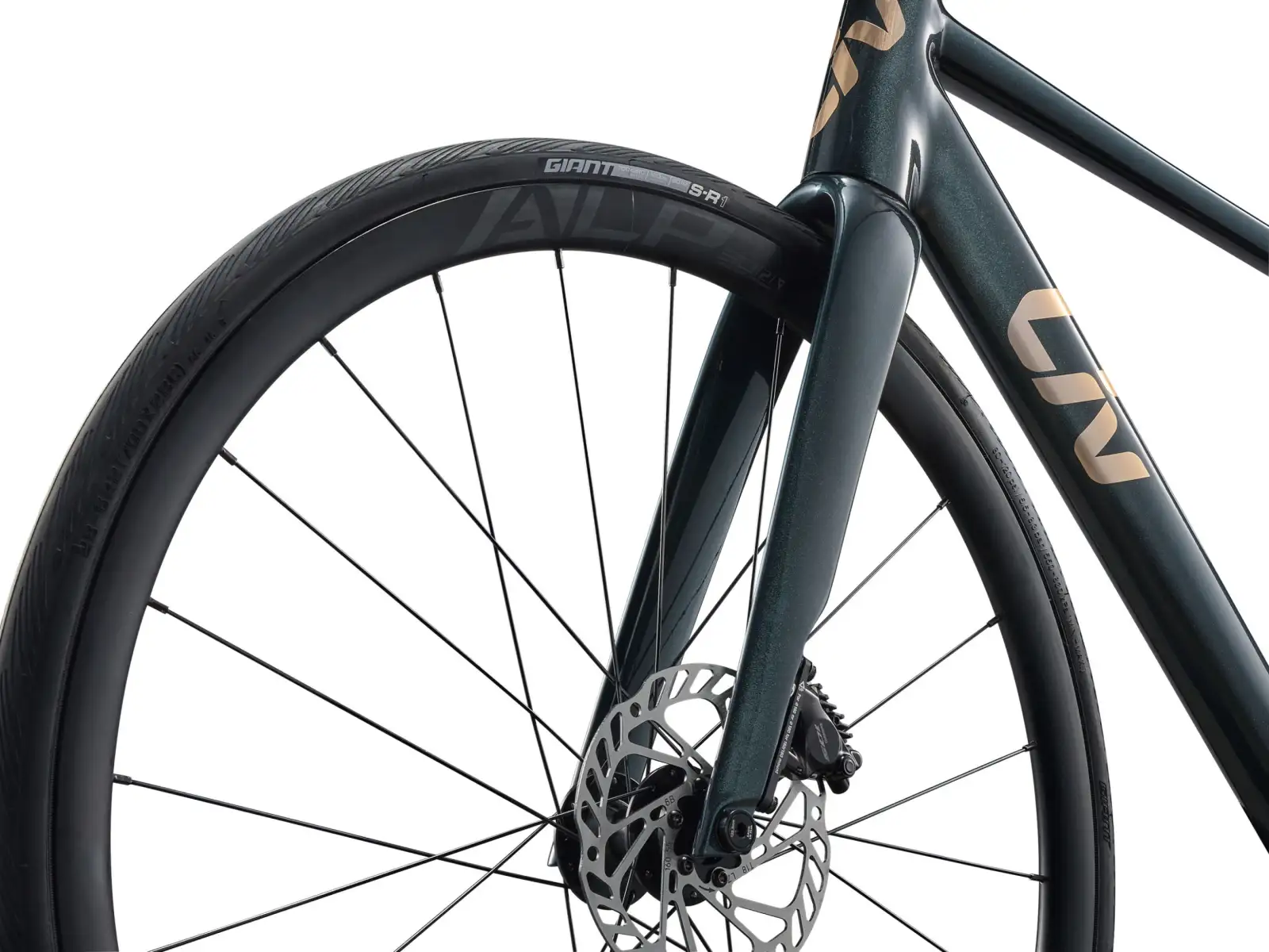 Liv BeLiv SL 0 cestný bicykel Asphalt Green