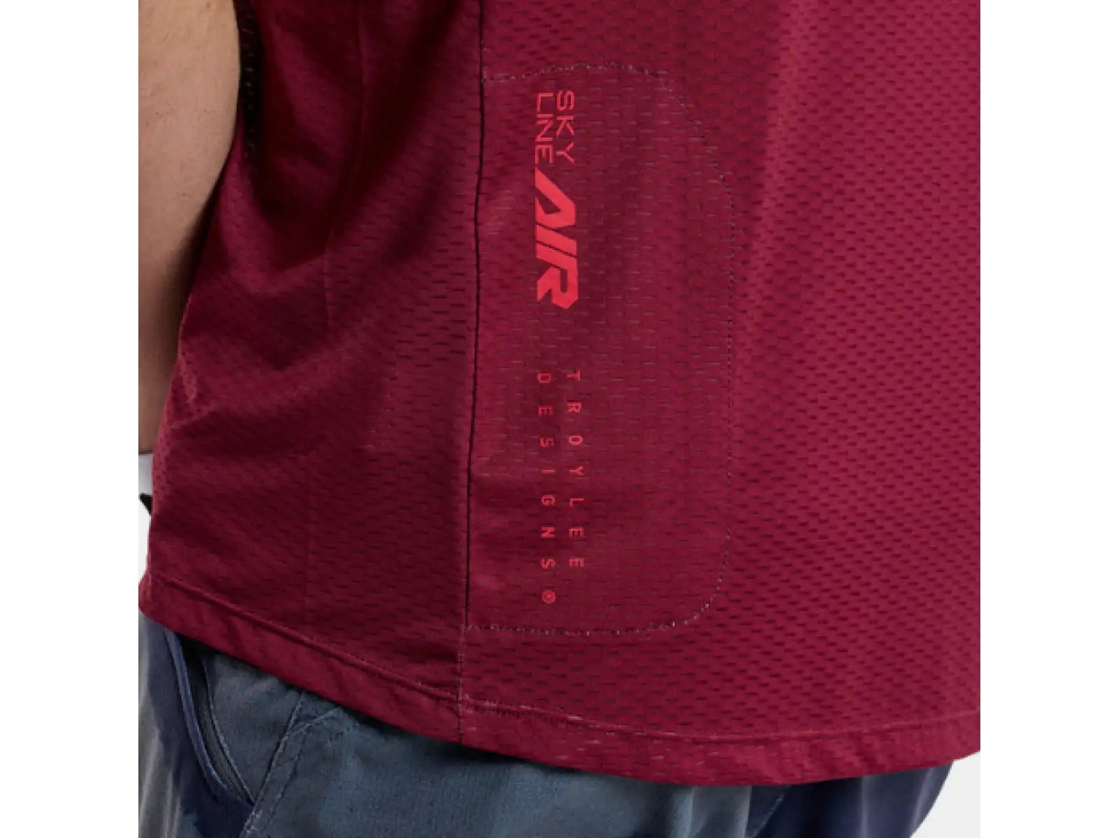 Troy Lee Designs Skyline Air Mono pánsky dres krátky rukáv Oxblood