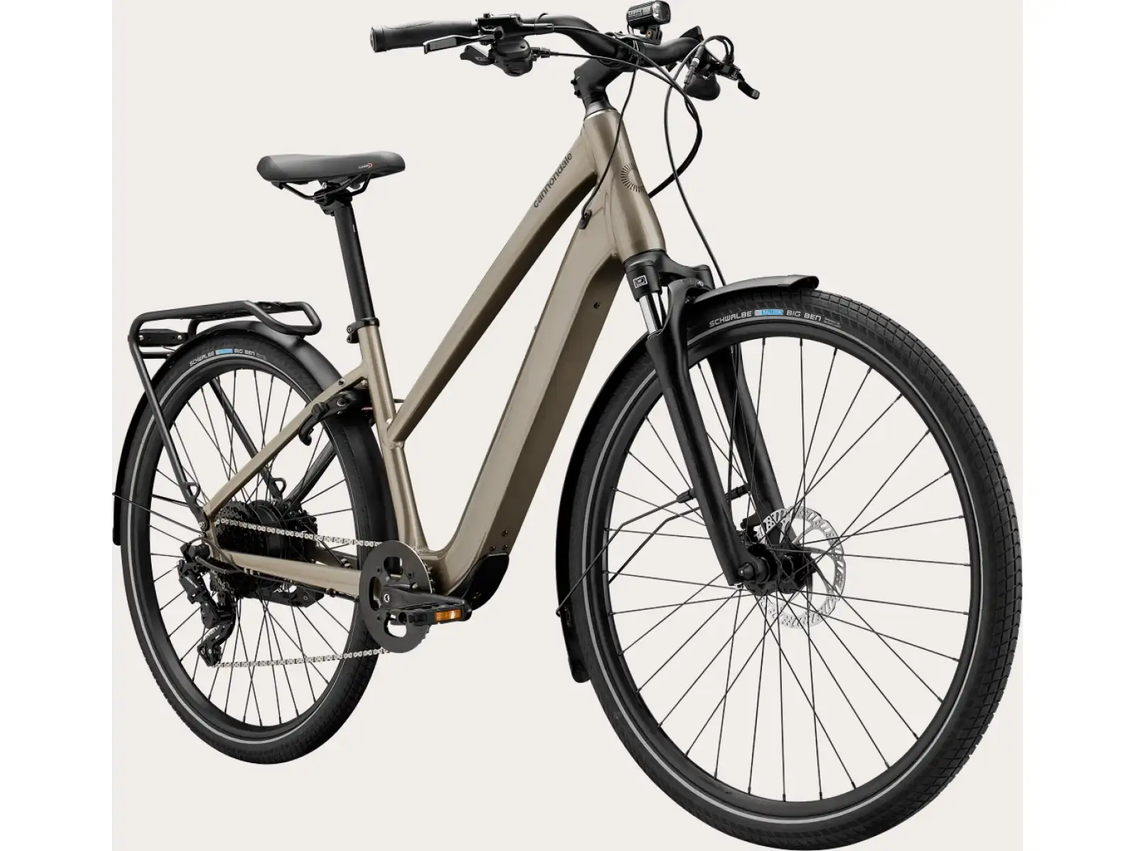 Cannondale Mavaro Neo SL 1 StepThru trekingový e-bike Meteor Gray