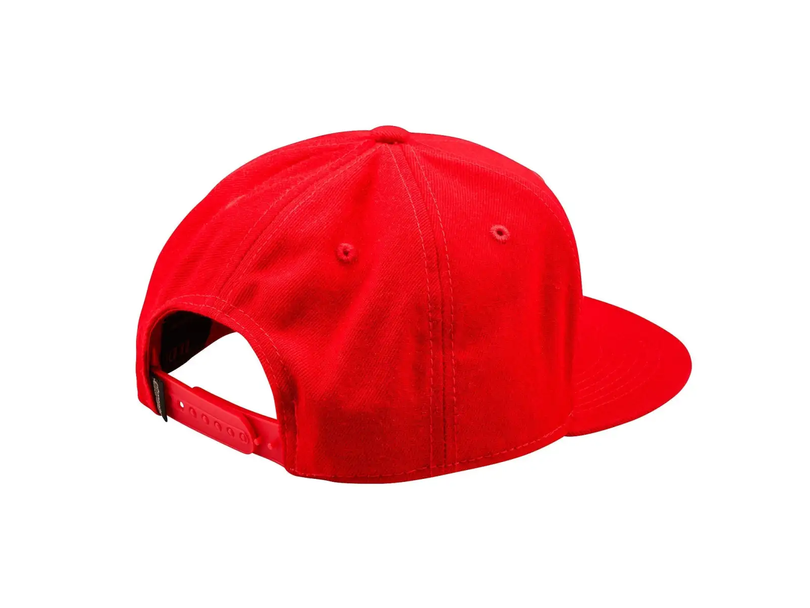 Troy Lee Designs Flat Bill Šiltovka Signature Team Red