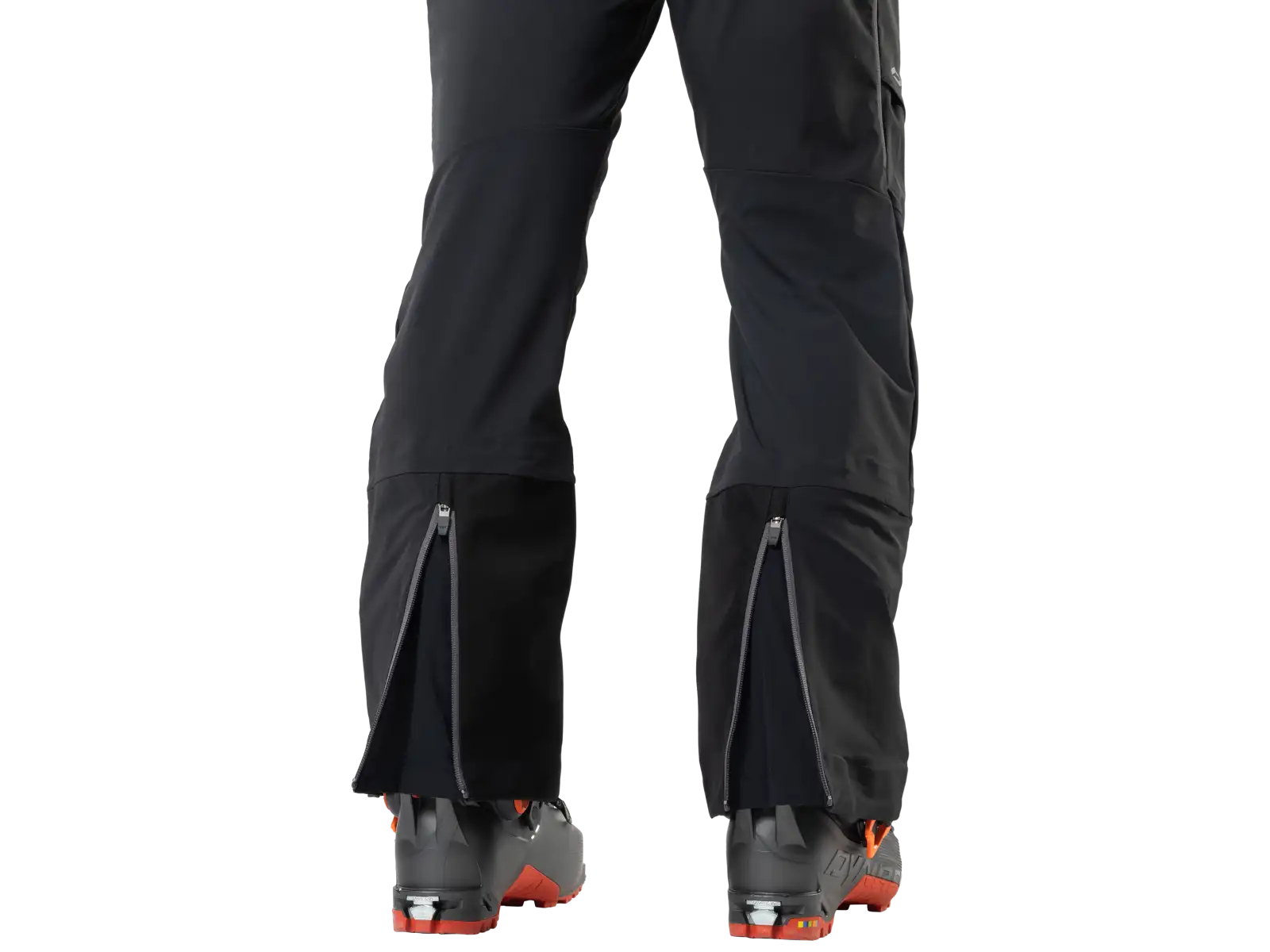 Dynafit Free Infinium Hybrid pánske nohavice s náprsenkou Black out