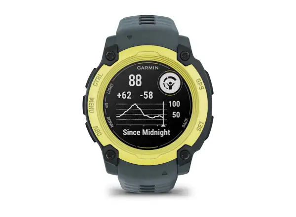 Garmin Instinct E 40 mm inteligentné hodinky Electric Lime/Twilight remienok