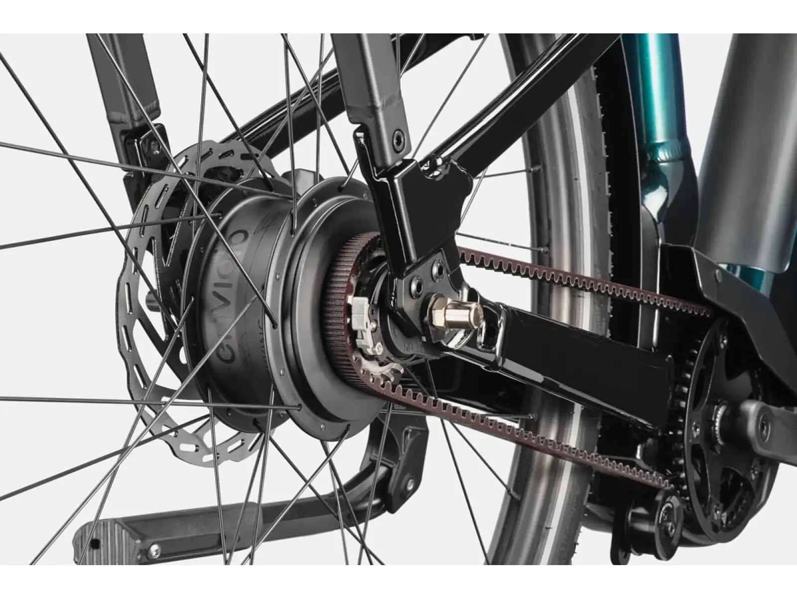 Cannondale Mavaro 1 Deep Teal mestský elektrobicykel