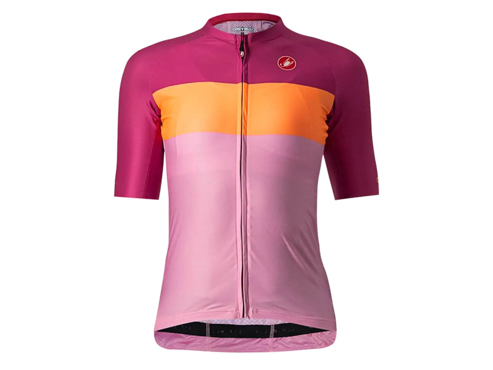 Castelli Aero Pro W dámsky dres krátky rukáv ružová/coral flash