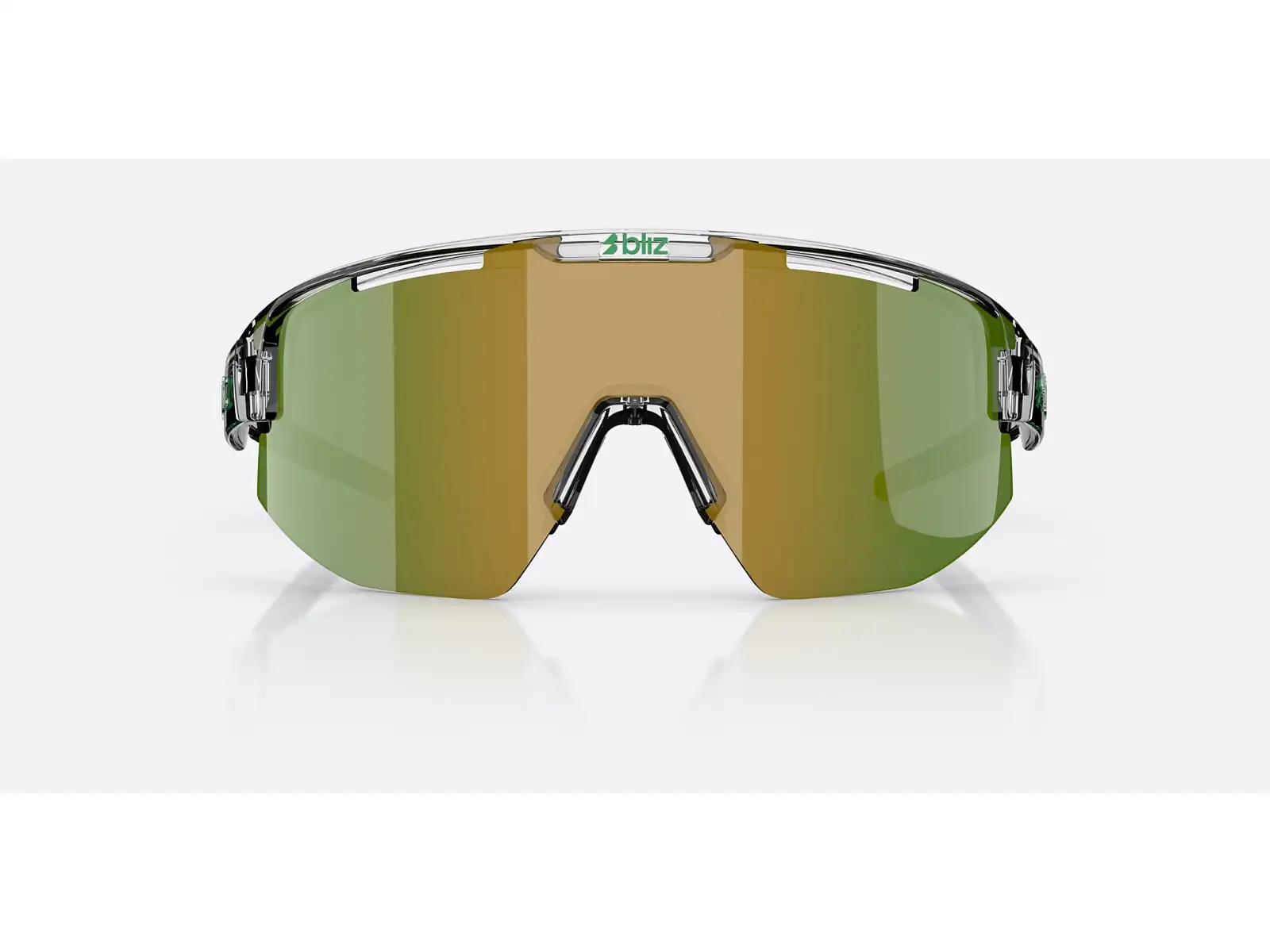 Bliz Matrix slnečné okuliare Transparent White/Brown Green Multi