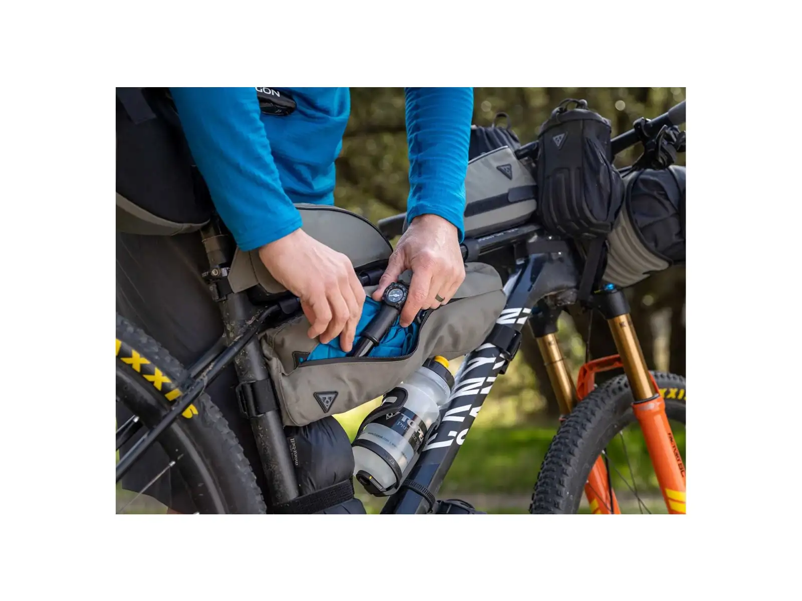 Topeak bikepacking MidLoader brašňa na rám 4,5 l čierna