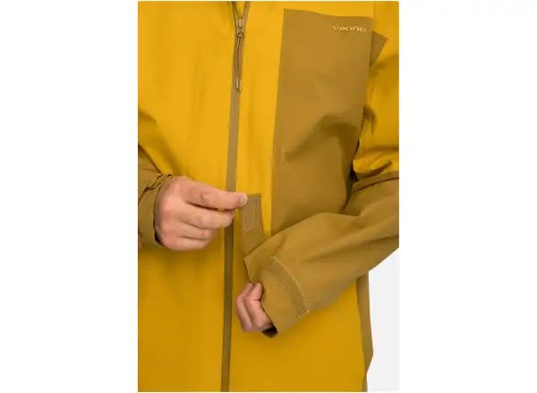 Viking Numani pánska bunda Brown/Yellow