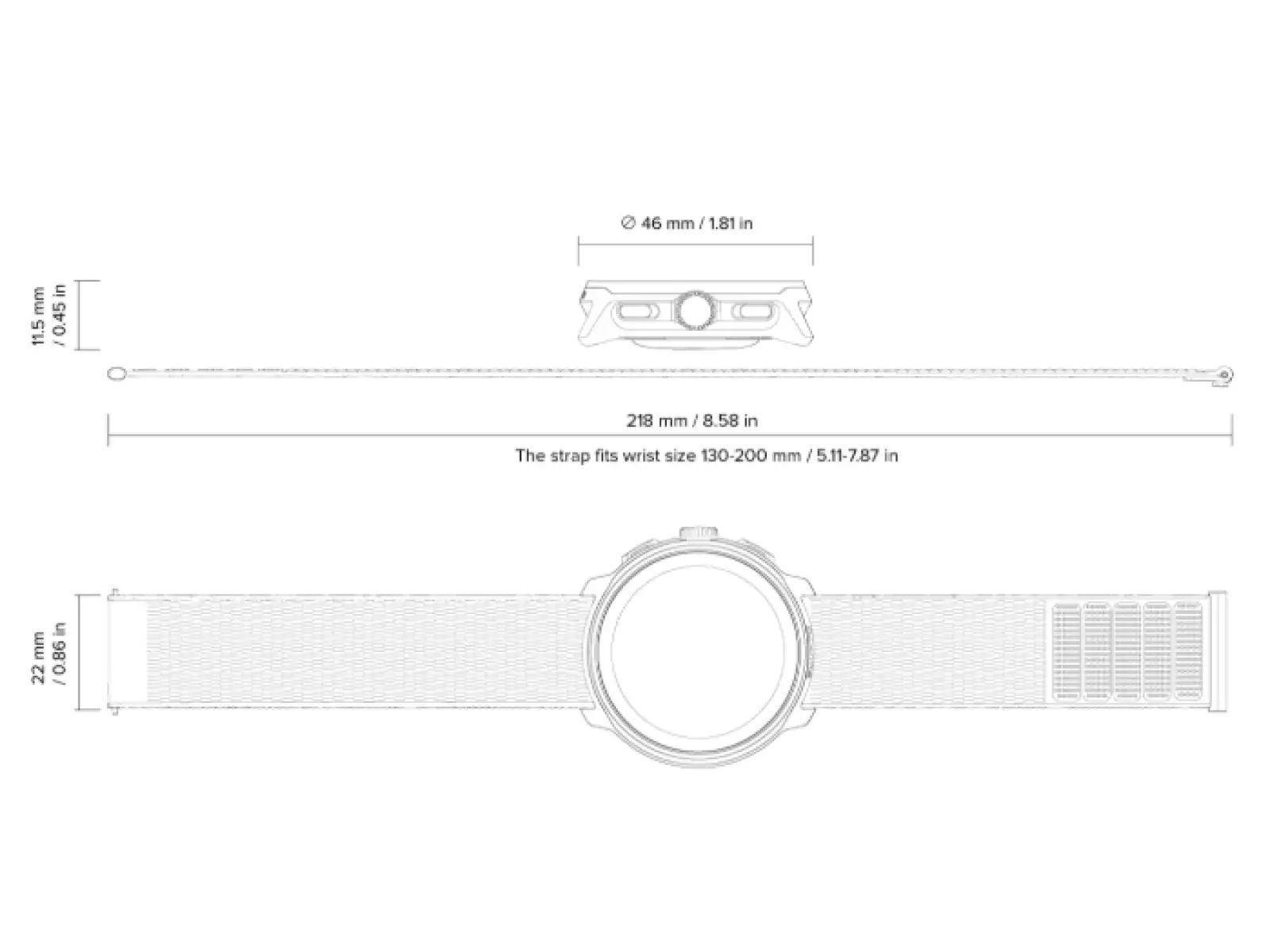 Suunto Run chytré hodinky Frost Gray