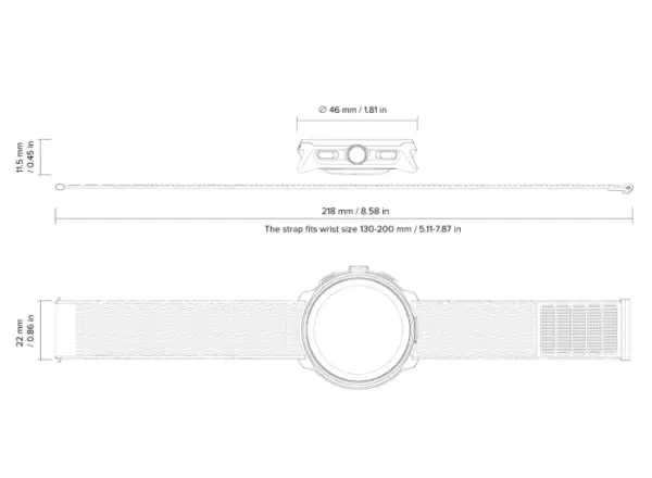 Suunto Run chytré hodinky Frost Gray