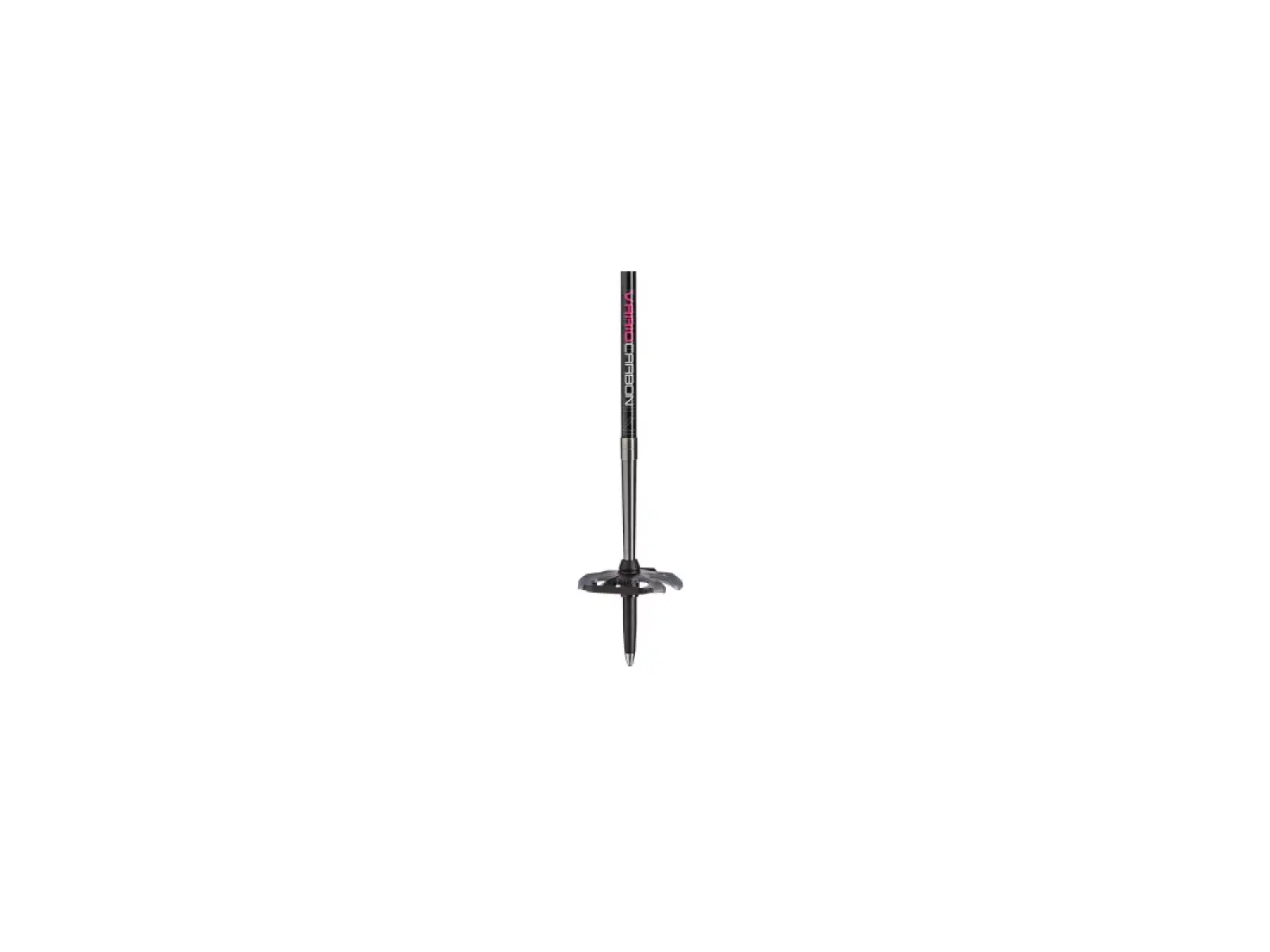 Dámske lyžiarske palice Leki Winter tour Vario Carbon black/dark anth./berry/white 100-120 cm