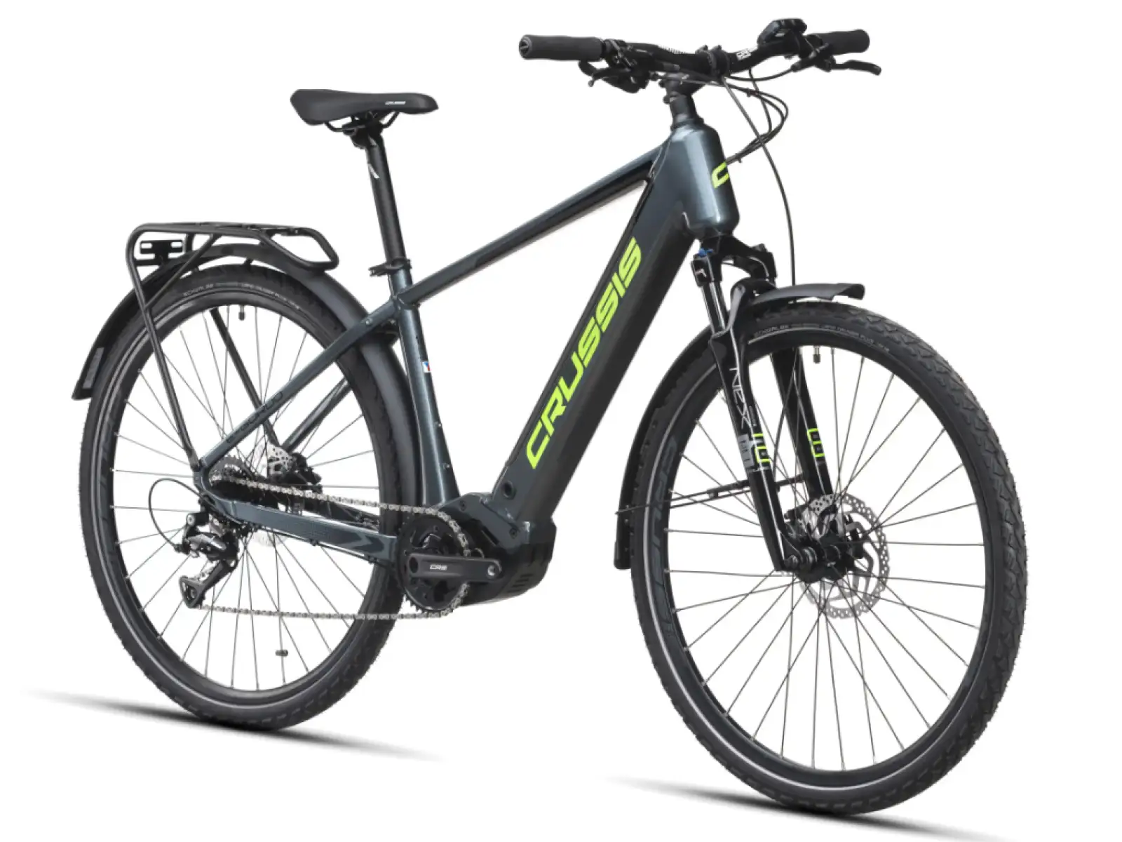 Crussis e-Gordo 7.10-M (720 Wh) trekingový elektrobicykel